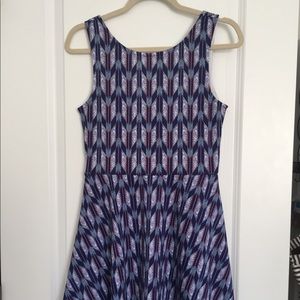 H&M Printed Skater Dress